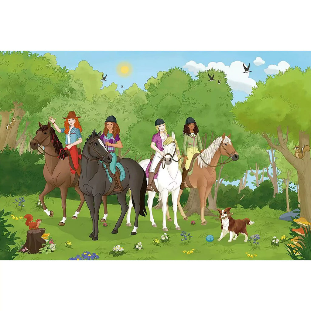 Puzzle Schmidt Horse Club Trip to the Countryside, 150 piese - 1 | YEO