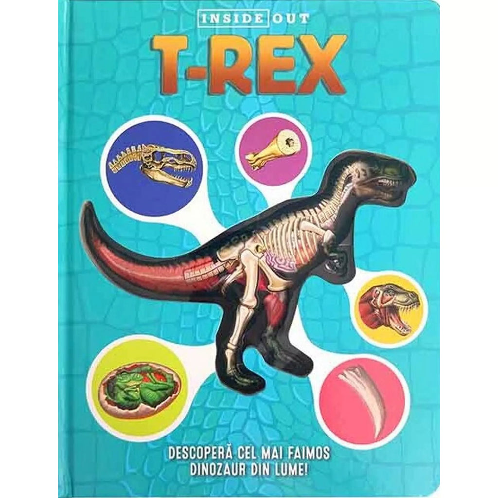 T REX model 3D carte în limba română
