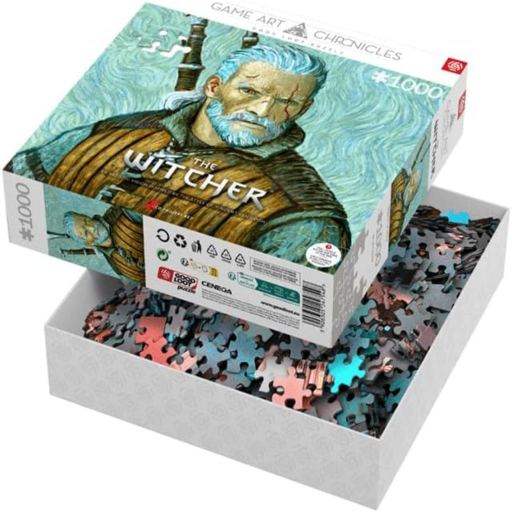 Puzzle 1000 de piese The Witcher, Vincent Van Gogh - 1 | YEO