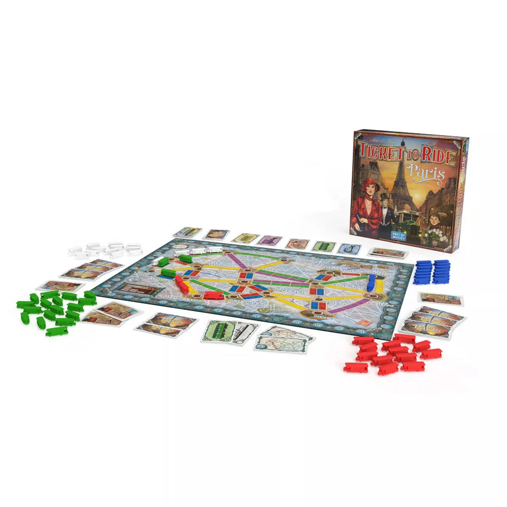 Ticket to Ride Paris, joc de societate în limba engleză - 1 | YEO