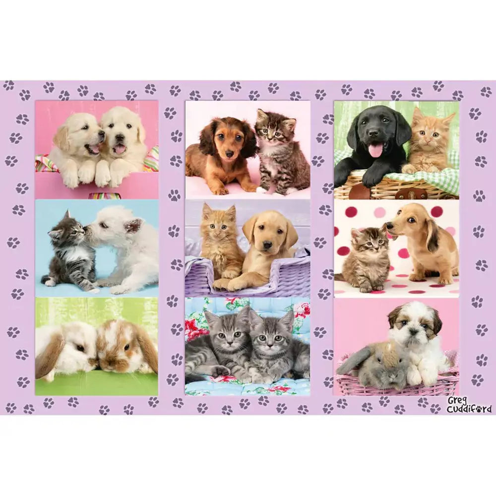 Puzzle 100 piese - My Animal Friends, Schmidt - 1 | YEO