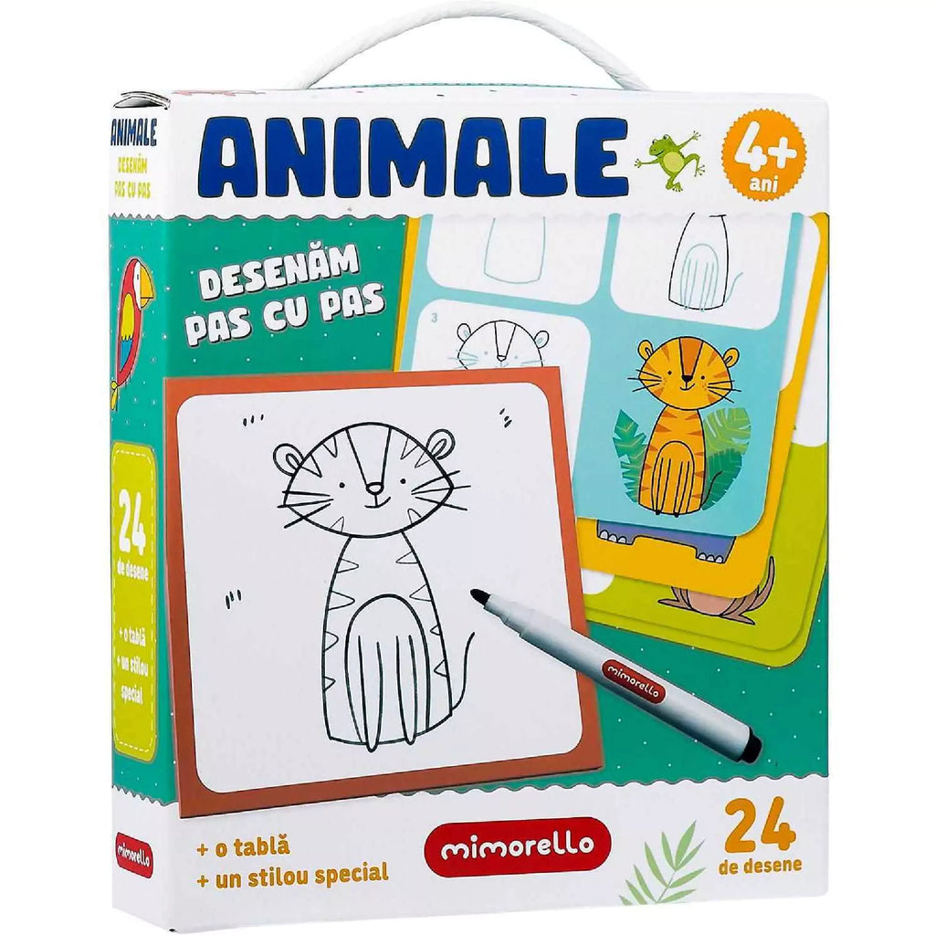 Animale Invățăm să desenăm pas cu pas