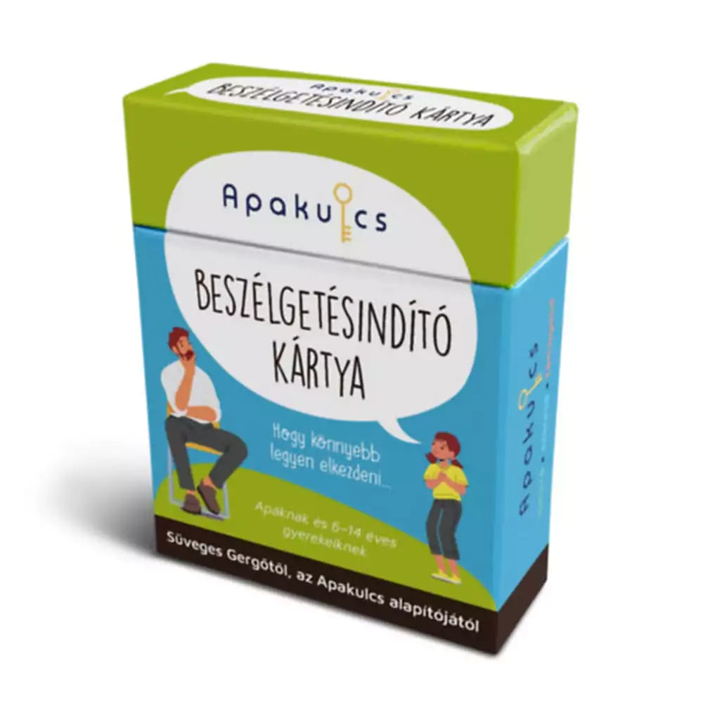 Apakulcs: Beszélgetésindító kártya joc de societate în limba maghiară