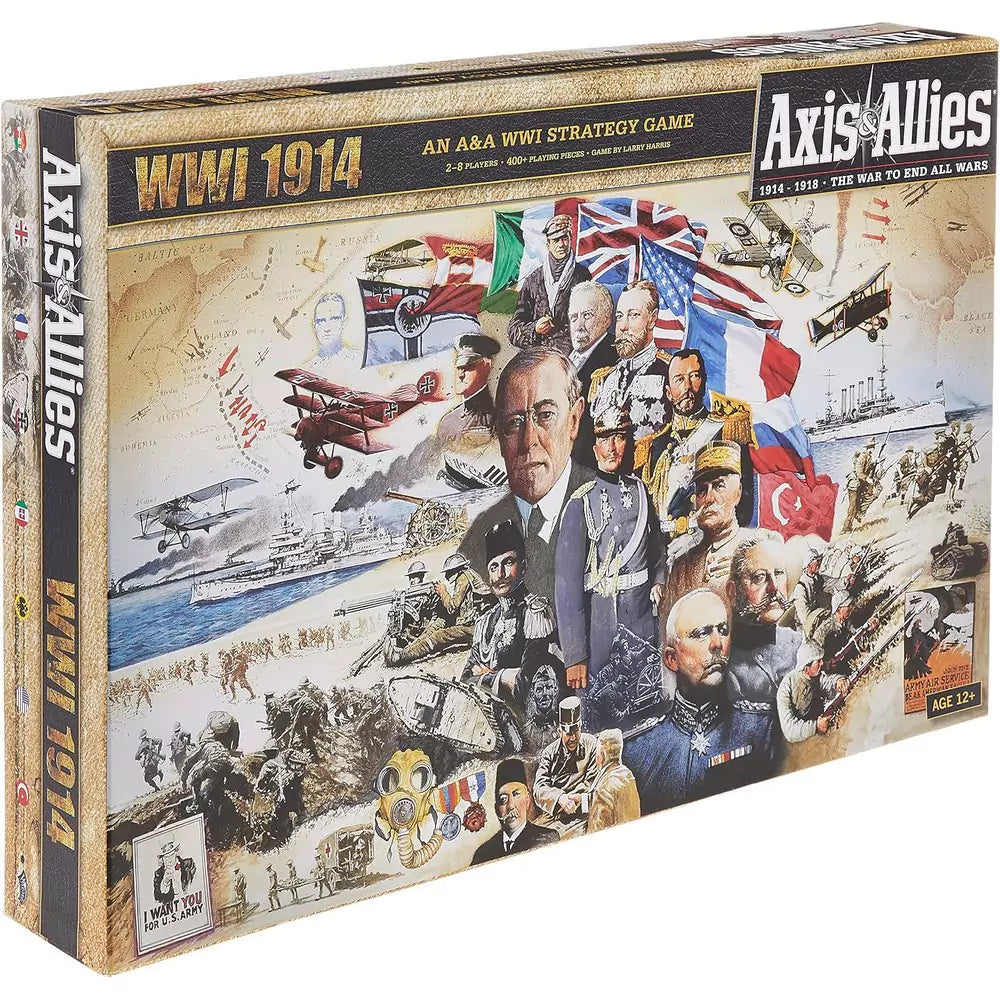 Axis & Allies WWI 1914 joc de societate în limba engleză