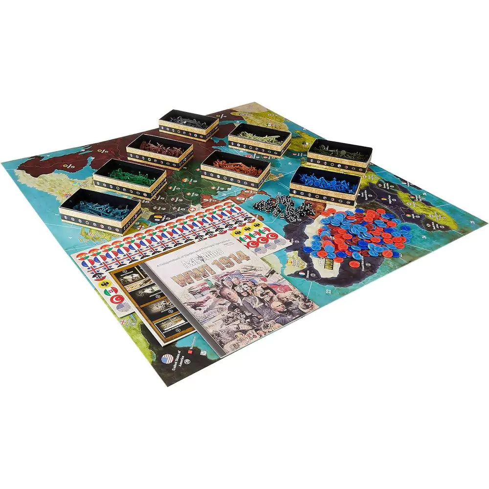 Axis & Allies WWI 1914 joc de societate în limba engleză - 1 | YEO