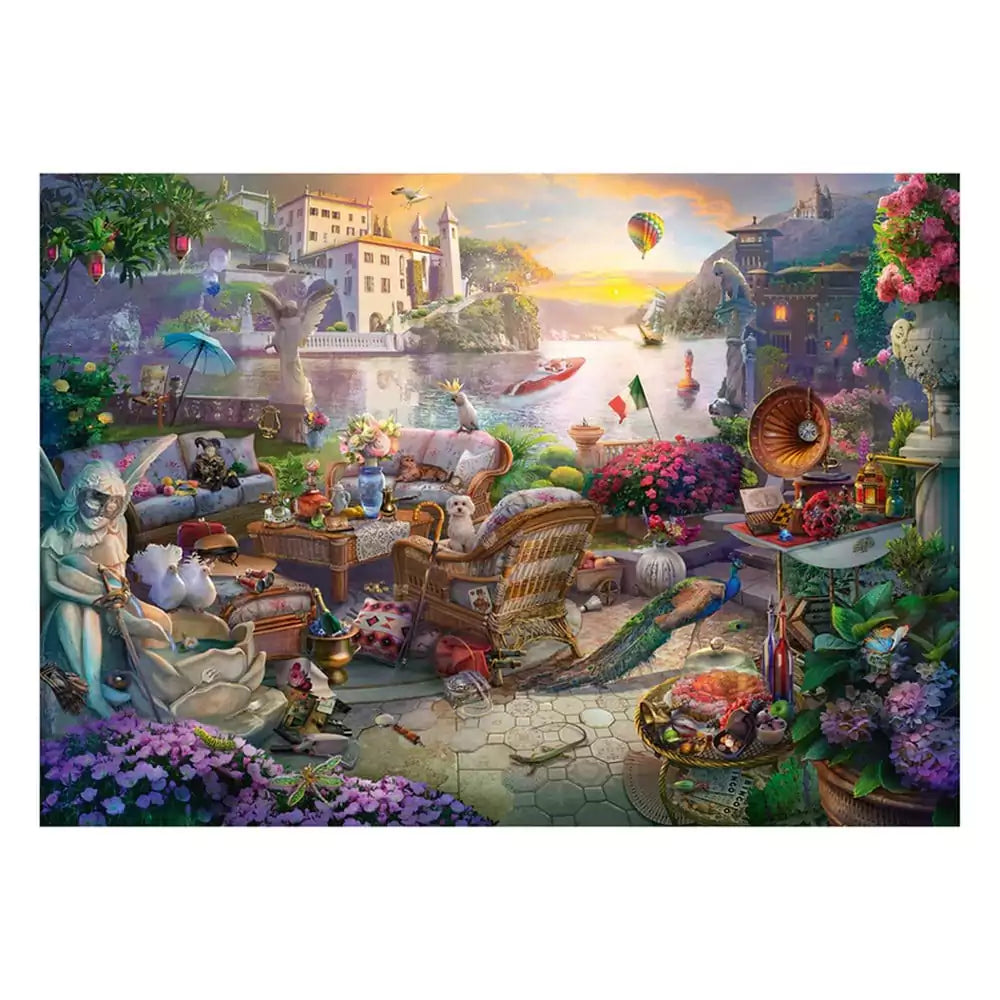 Puzzle Schmidt - Biroul unui pasionat de puzzle, 1000 de piese - 1 | YEO