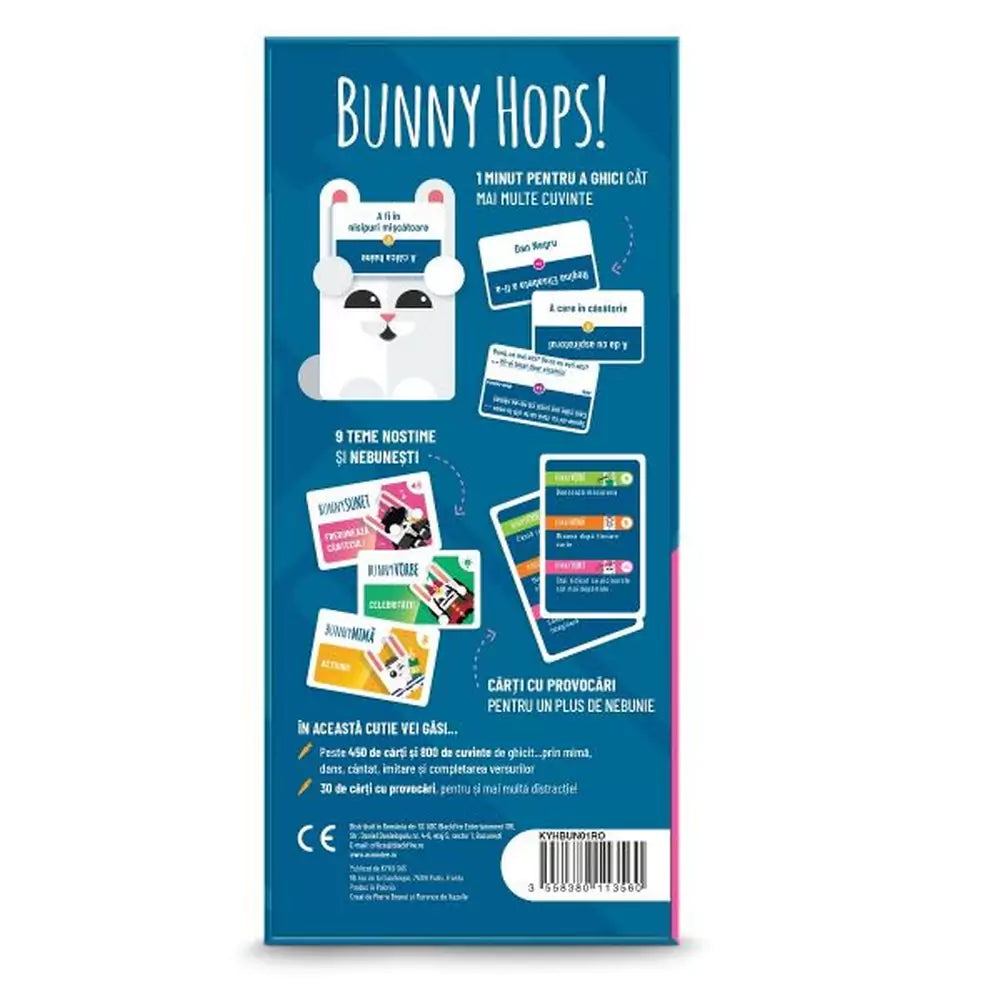Bunny Hops, joc de societate în limba română - 1 | YEO