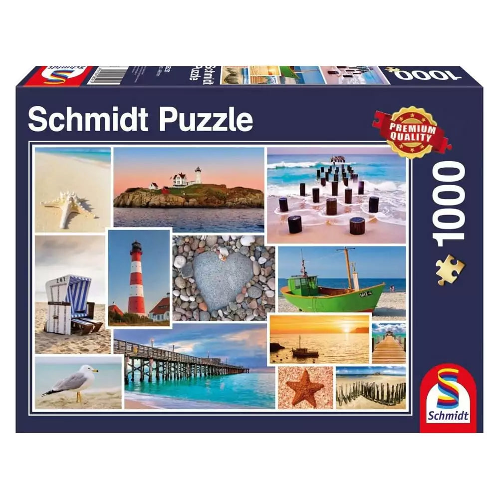Puzzle Schmidt - Lângă mare, 1000 de piese