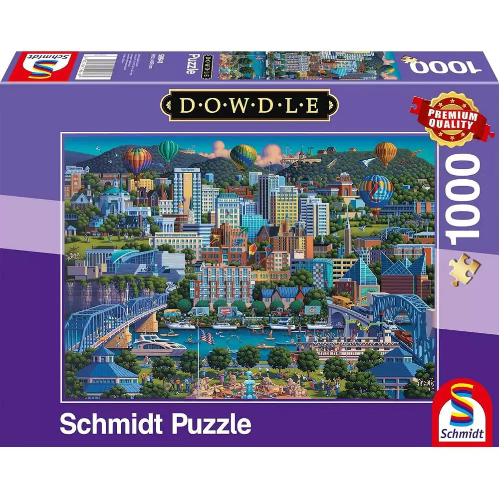 Puzzle Schmidt - Eric Dowdle: Chattanooga, 1000 de piese