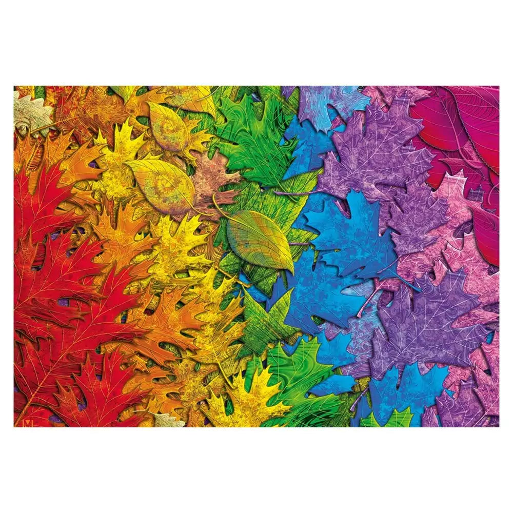 Puzzle Schmidt - Frunze colorate, 1500 de piese - 1 | YEO