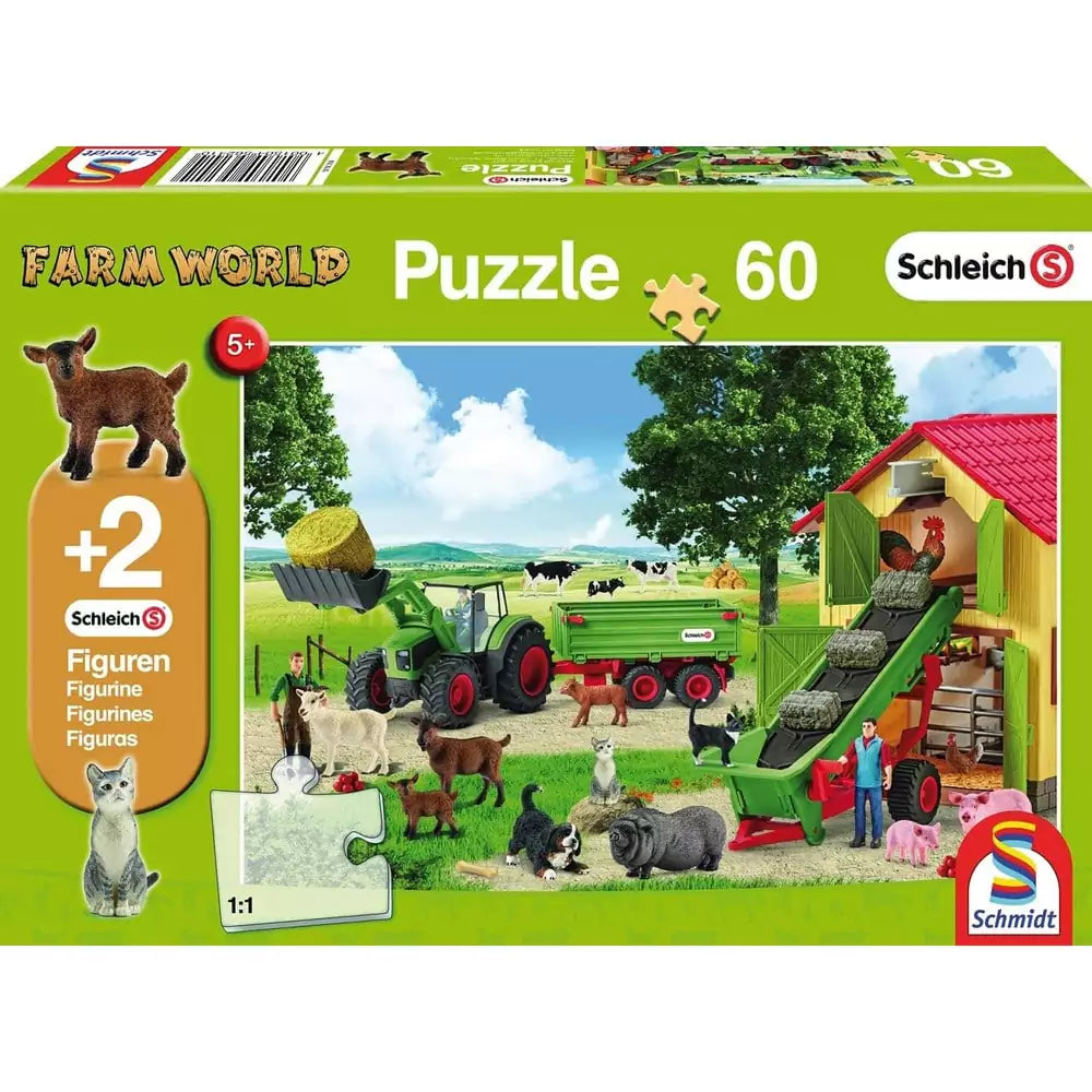 Puzzle Schmidt: Lumea fermelor, 60 piese
