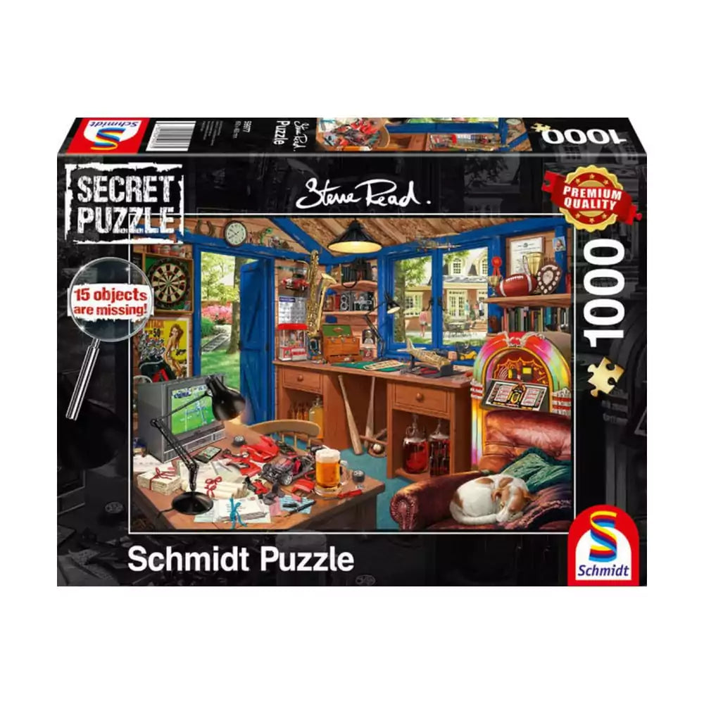 Puzzle Schmidt - Atelierul tatălui, 1000 de piese
