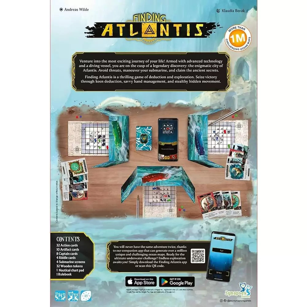 Finding Atlantis joc de societate în limba engleză - 1 | YEO