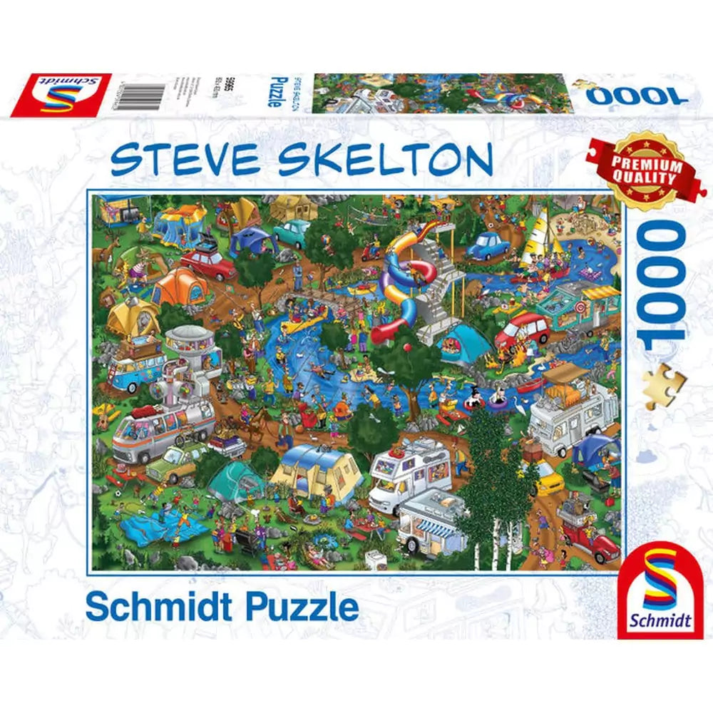 Puzzle Schmidt - Steve Skelton: Getting Away From it All, 1000 de piese