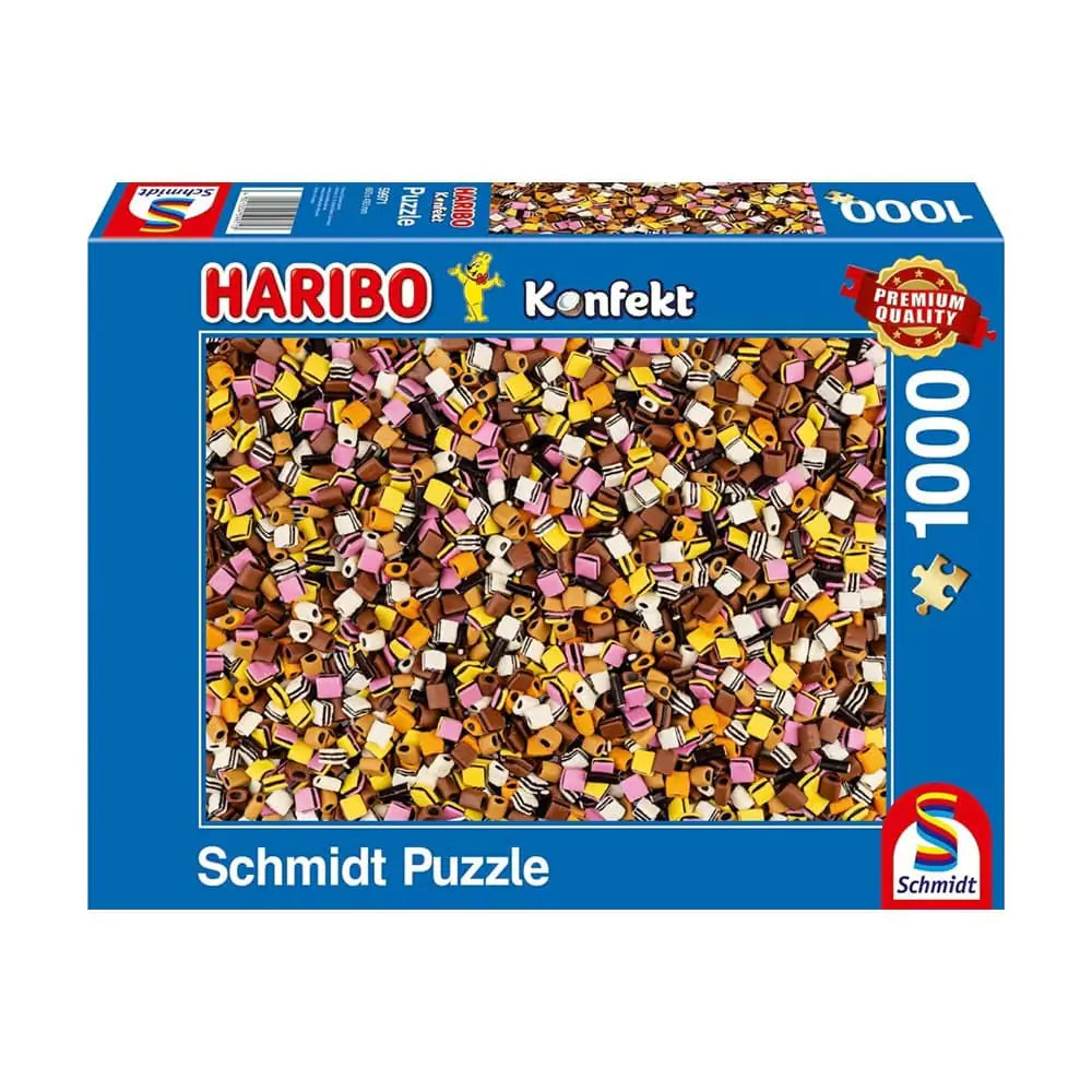 Puzzle Schmidt - Haribo Konfekt, 1000 de piese