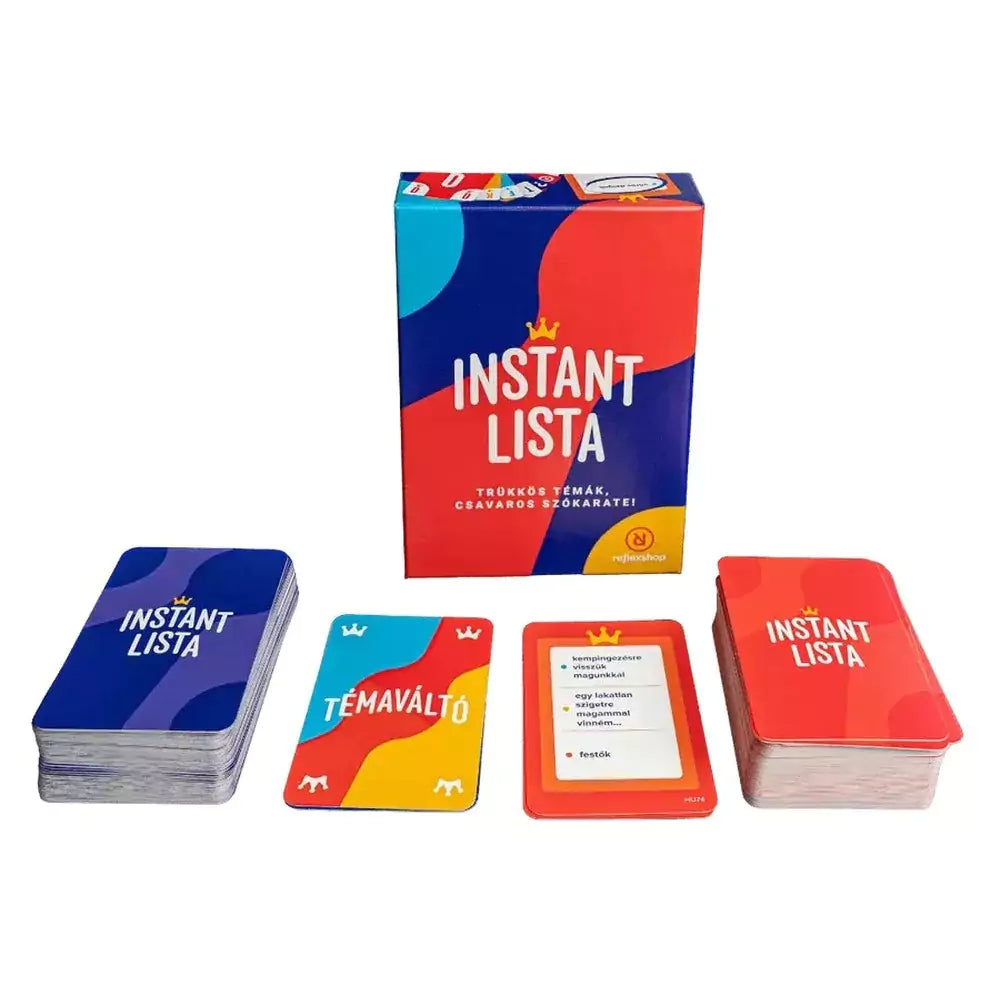 Instant lista, joc de societate în limba maghiară - 1 | YEO