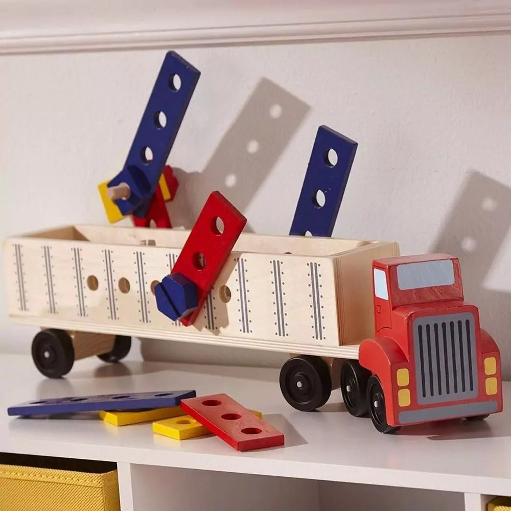 Melissa & Doug Camion atelier din lemn - 3 | YEO