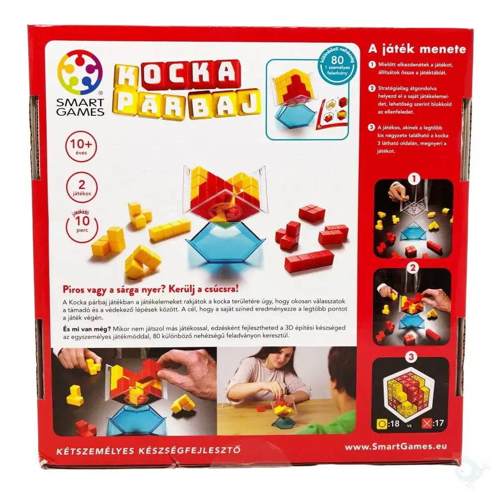Kocka párbaj (Smart Games)- logikai játék joc de societate în limba maghiară - 2 | YEO