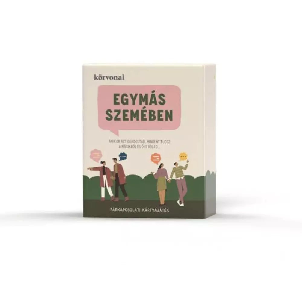 Körvonal: Egymás szemében joc de societate în limba maghiară