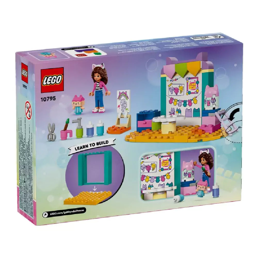 LEGO Gabby s Dollhouse -  Creatii mestesugite cu Baby Box 10795, 60 piese - 1 | YEO