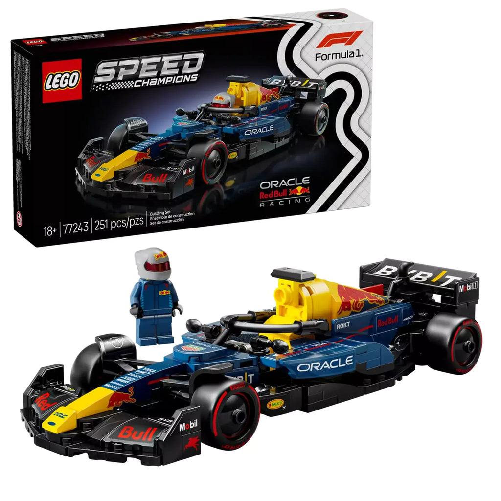 LEGO Speed Champions: Mașină de curse F1 Oracle Red Bull Racing RB20 77243, 251 piese - 1 | YEO