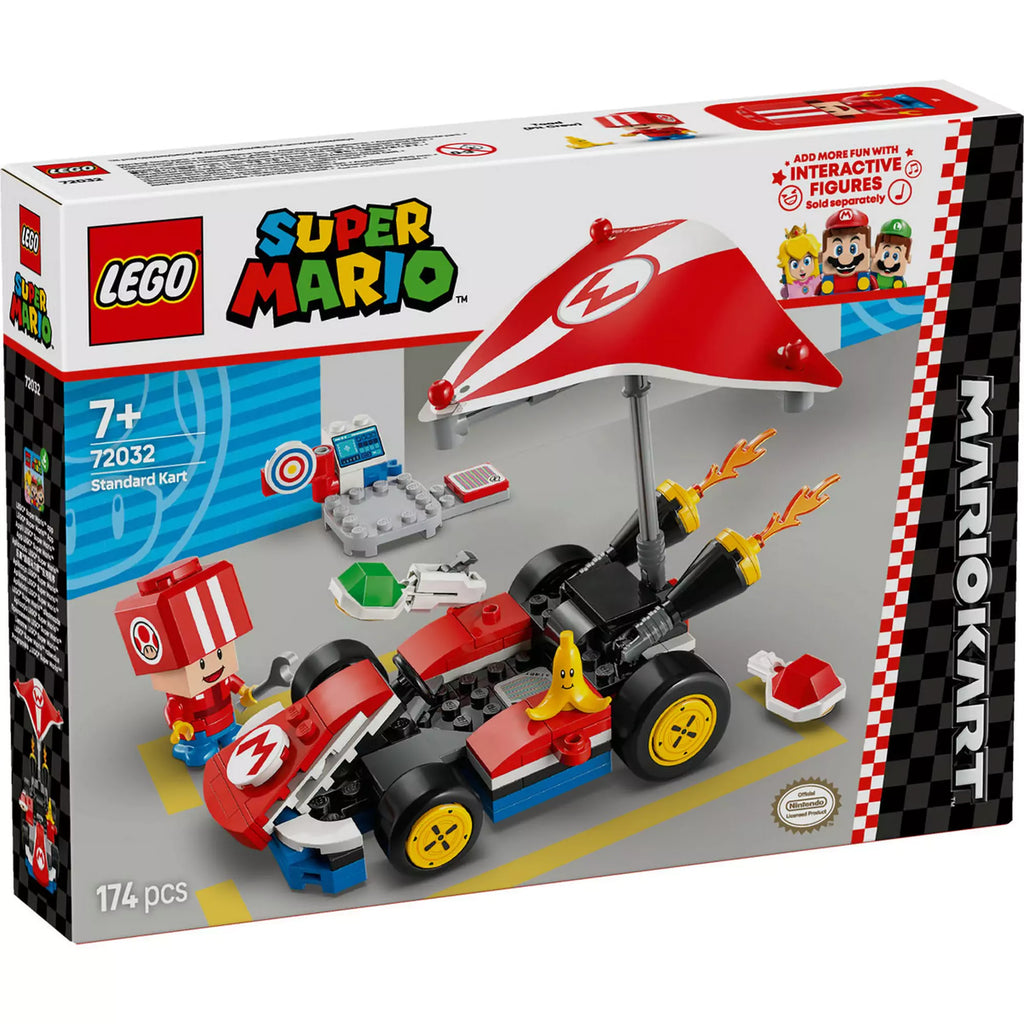 LEGO Super Mario: Mario Kart Standard Kart 72032, 174 piese