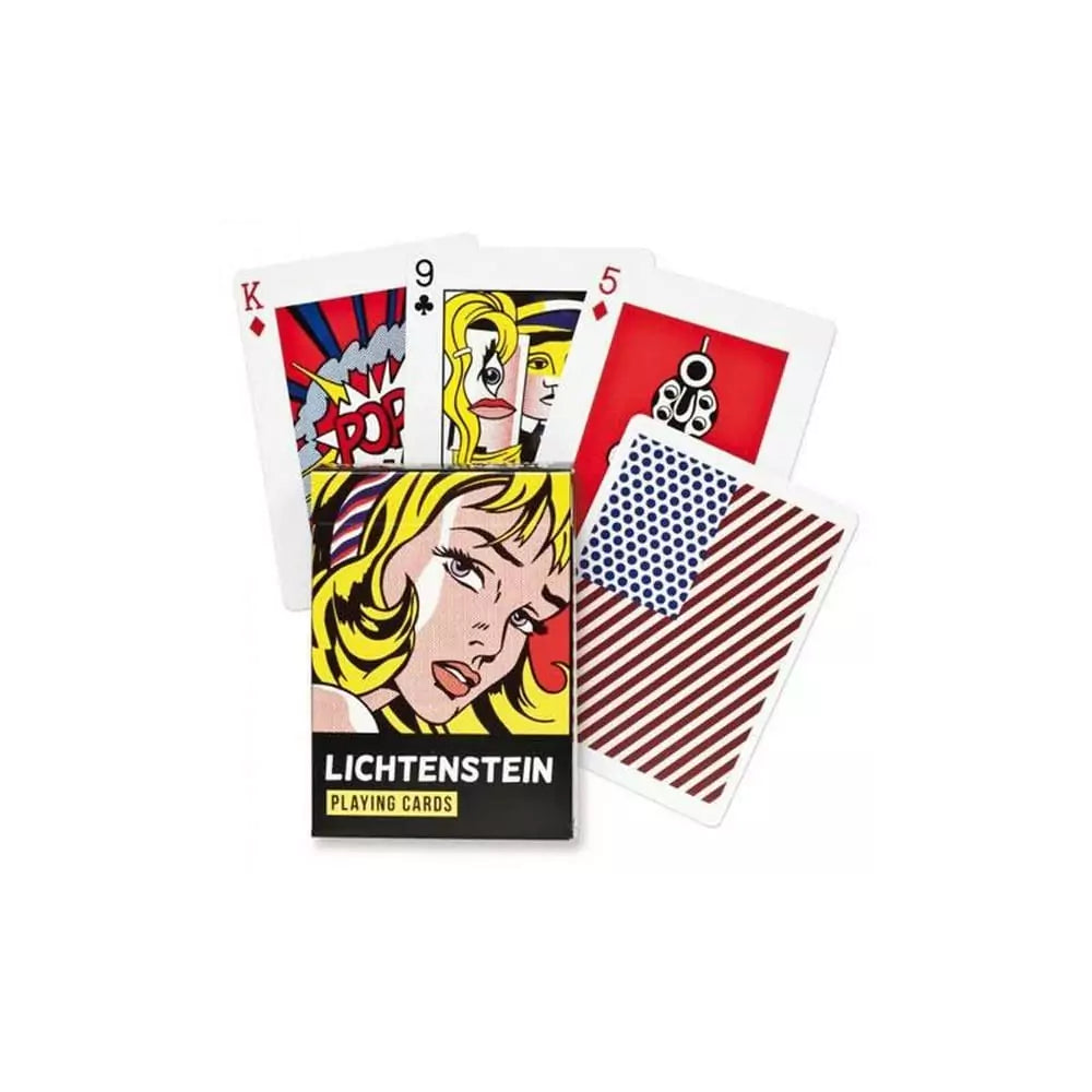 Lichtenstein - Set de cărți Rummy, 1x55
