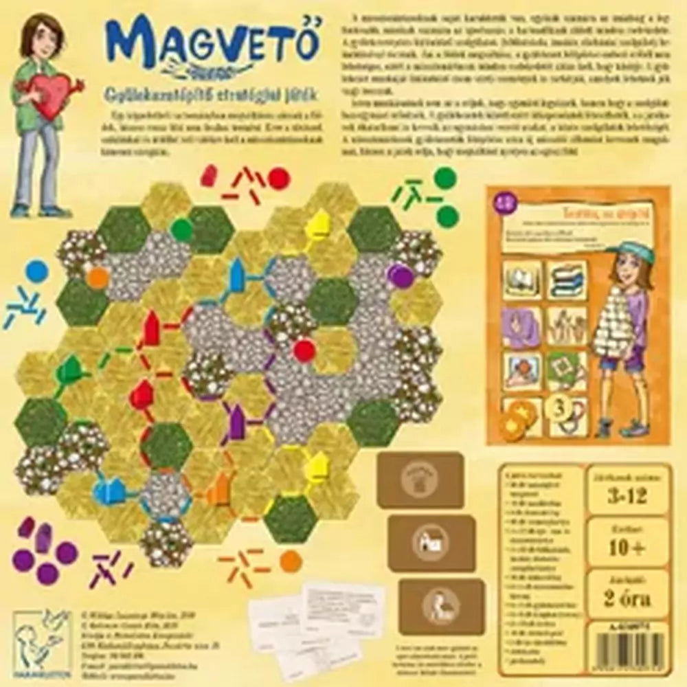 Magvető, gyülekezetépítő stratégiai joc de societate în limba maghiară - 1 | YEO