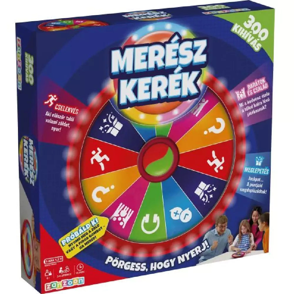 Merészkerék joc de societate în limba maghiară