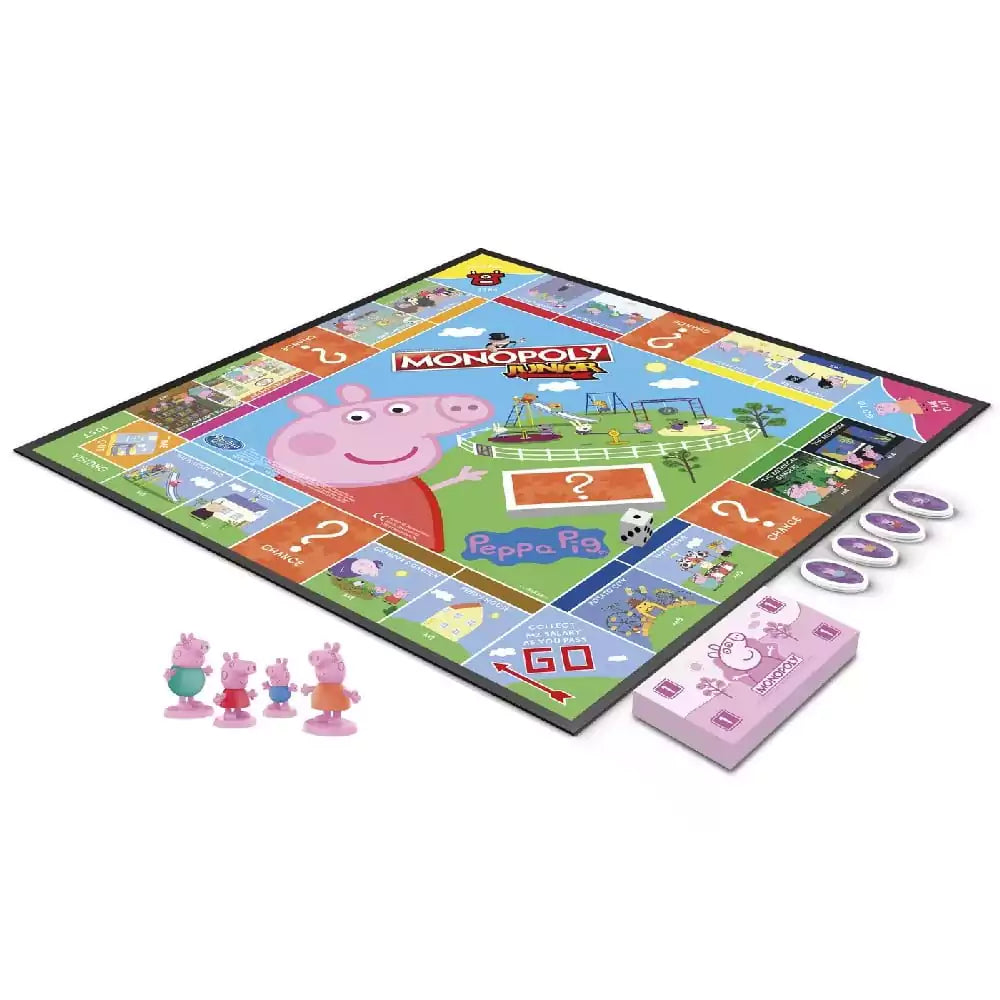 Monopoly Junior Peppa Pig joc de societate în limba română - 2 | YEO