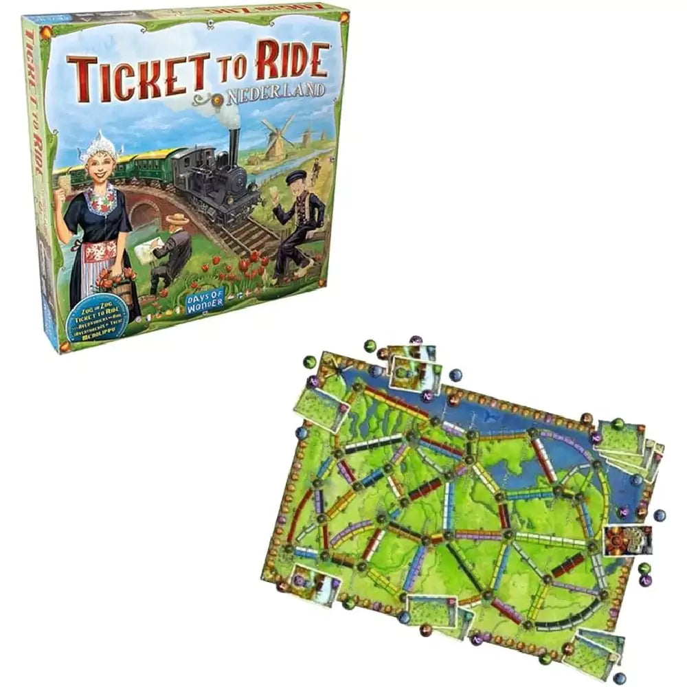Ticket to Ride: Nederland extensie în limba engleză - 1 | YEO