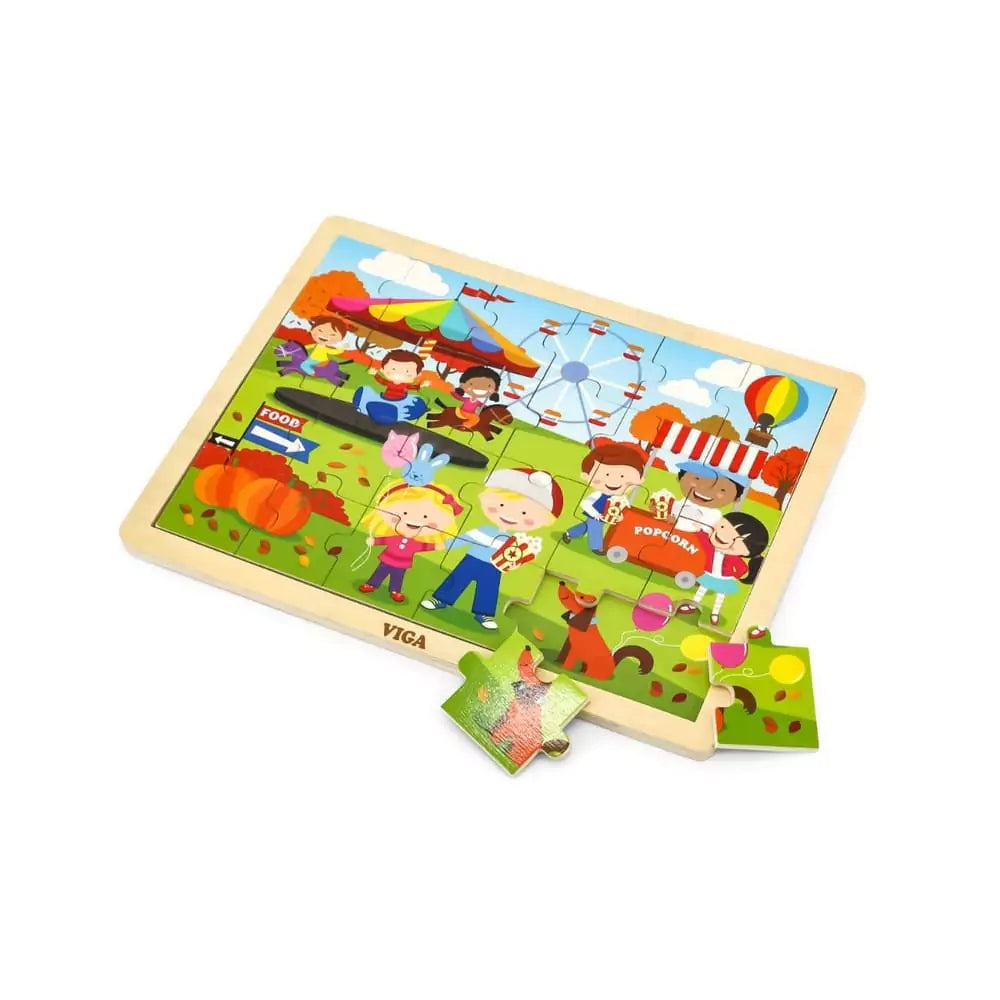 Puzzle Viga - Toamna, 24 de piese - 1 | YEO