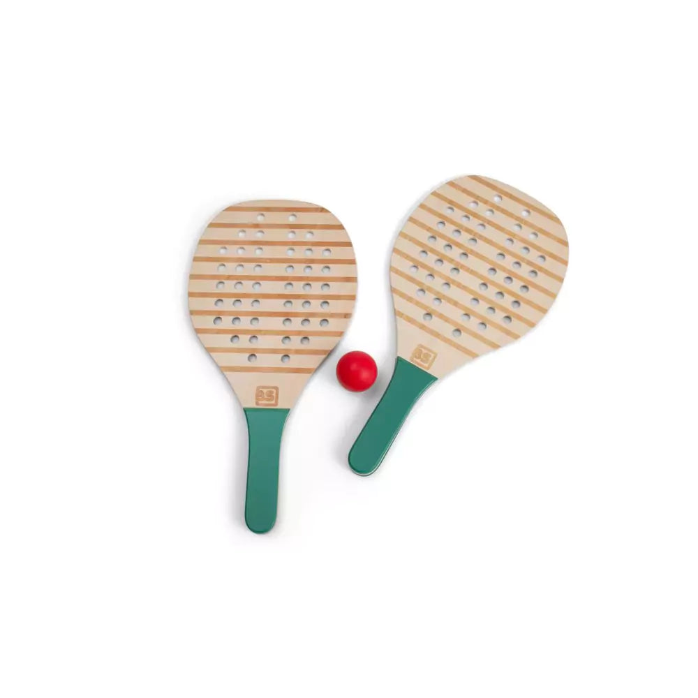 Set de tenis cu rachete din lemn, BS Toys GA468 - 1 | YEO