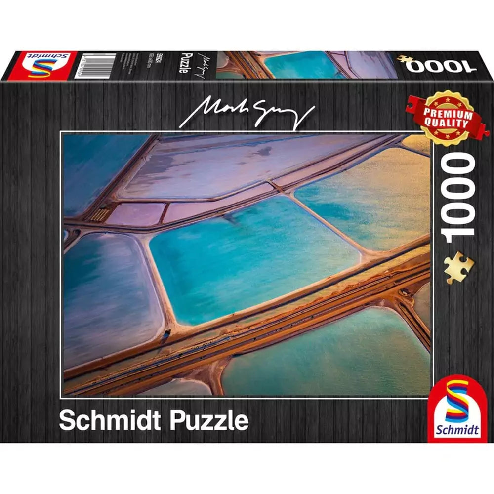 Puzzle Schmidt - Mark Gray: Pastel, 1000 de piese
