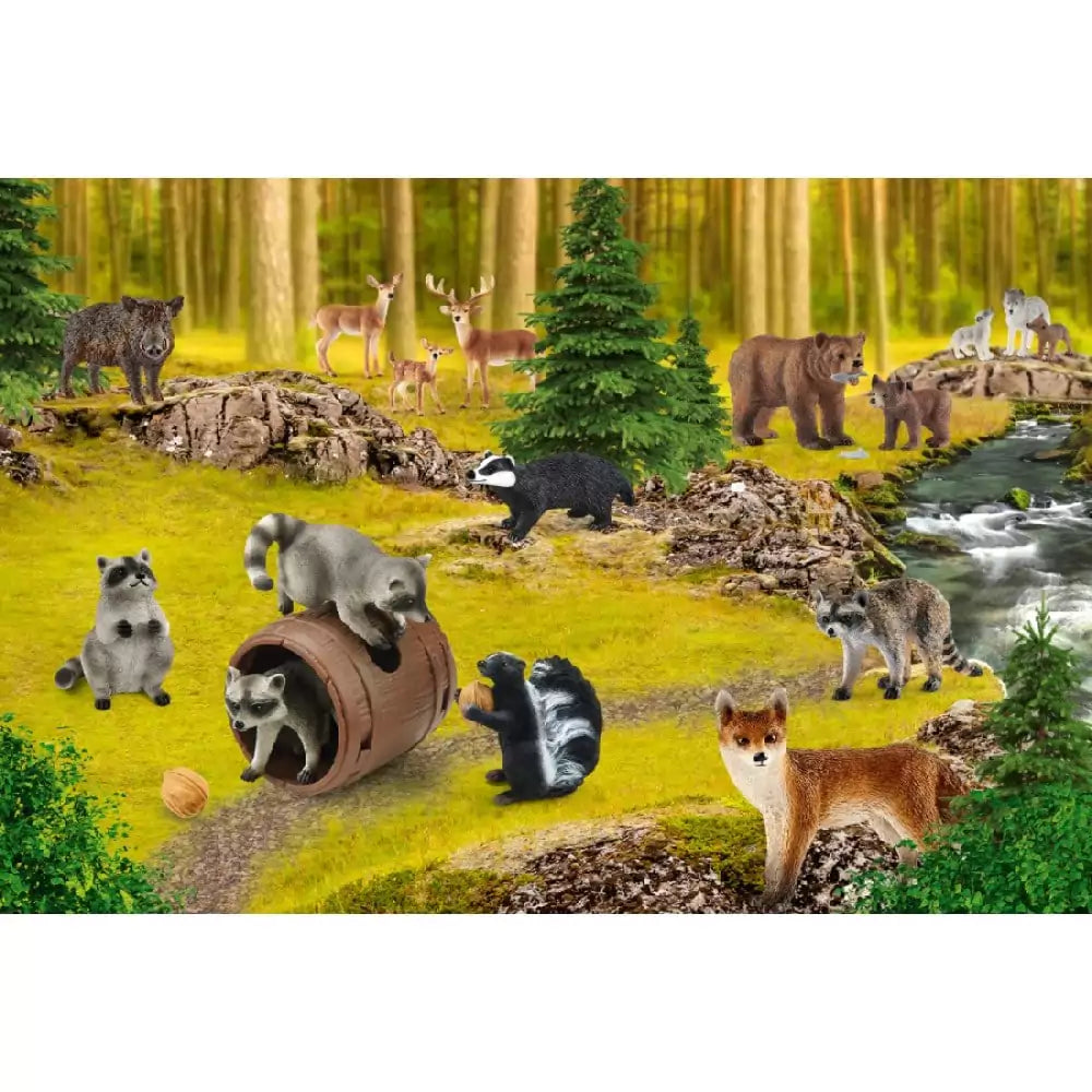 Puzzle Schmidt - Wild Life, 150 de piese + cadou figurină raton - 1 | YEO