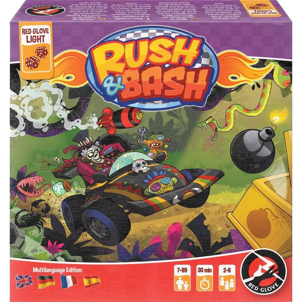 Rush and Bash joc de societate în limba engleză