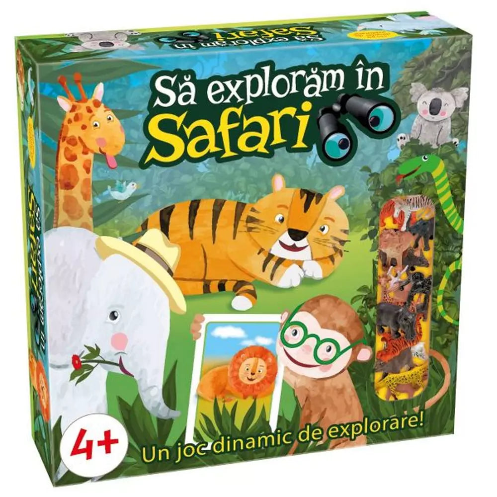 Să explorăm în safari! joc de societate în limba română