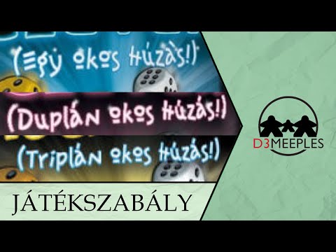 Clever hoch Drei, Triplán okos húzás joc de societate în limba maghiară - 3 | YEO