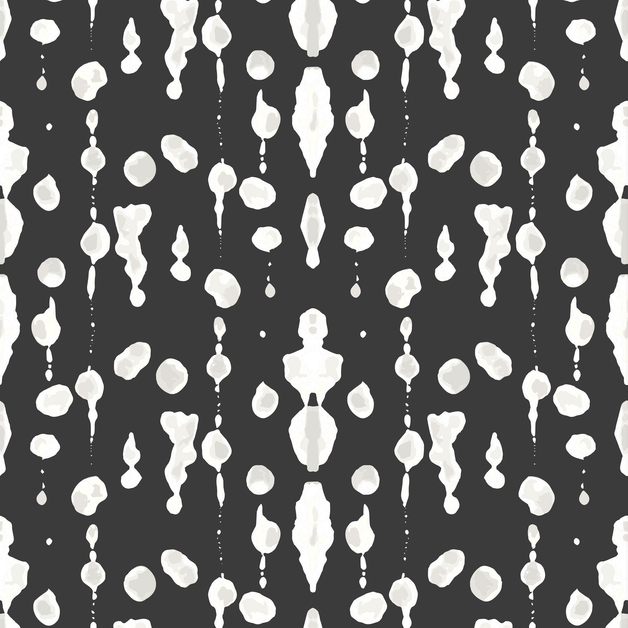 Black Gold Boho Fabric Wallpaper and Home Decor  Spoonflower