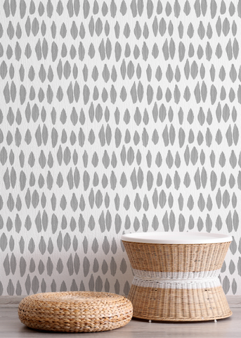 Cascade - Charcoal Wallpaper - JULIANNE TAYLOR STYLE