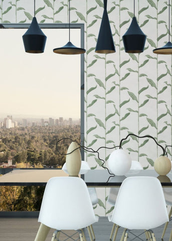 Stalks - Linen Wallpaper - Nomad Collection