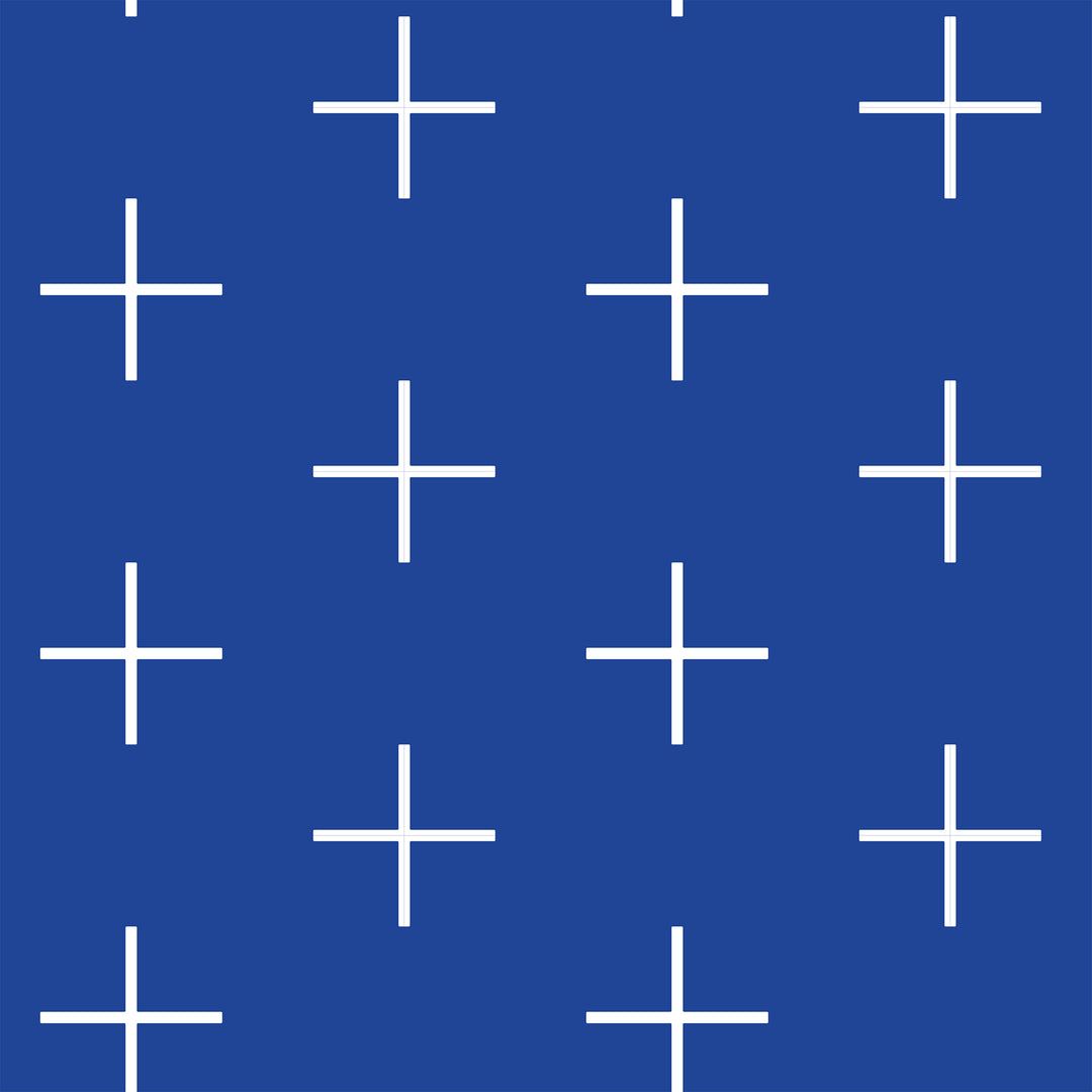 Versa Stripe - Yves Blue Geometric Wallpaper by Mrs Paranjape Papers –  Mitchell Black