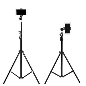 mobile stand for video shooting with light