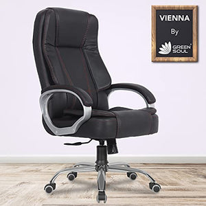 green soul vienna high back leatherette