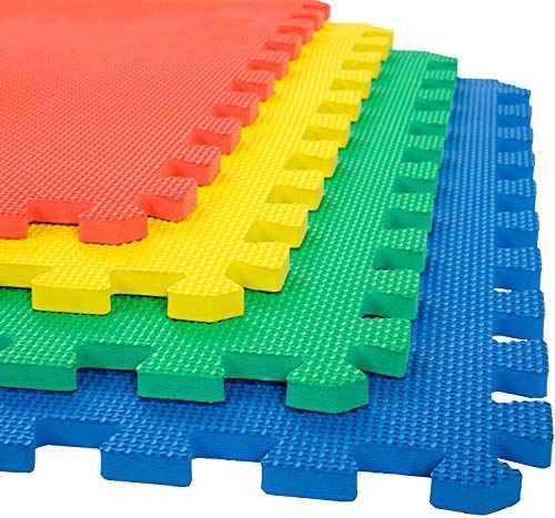 Tib Eva Kid S Interlocking Play Mat 10 Mm Thickness Set Of 8 Tiles Watanz Com