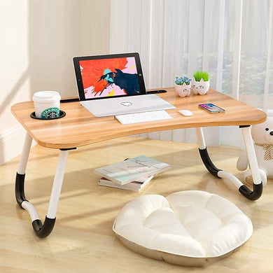 acnos wood portable laptop table