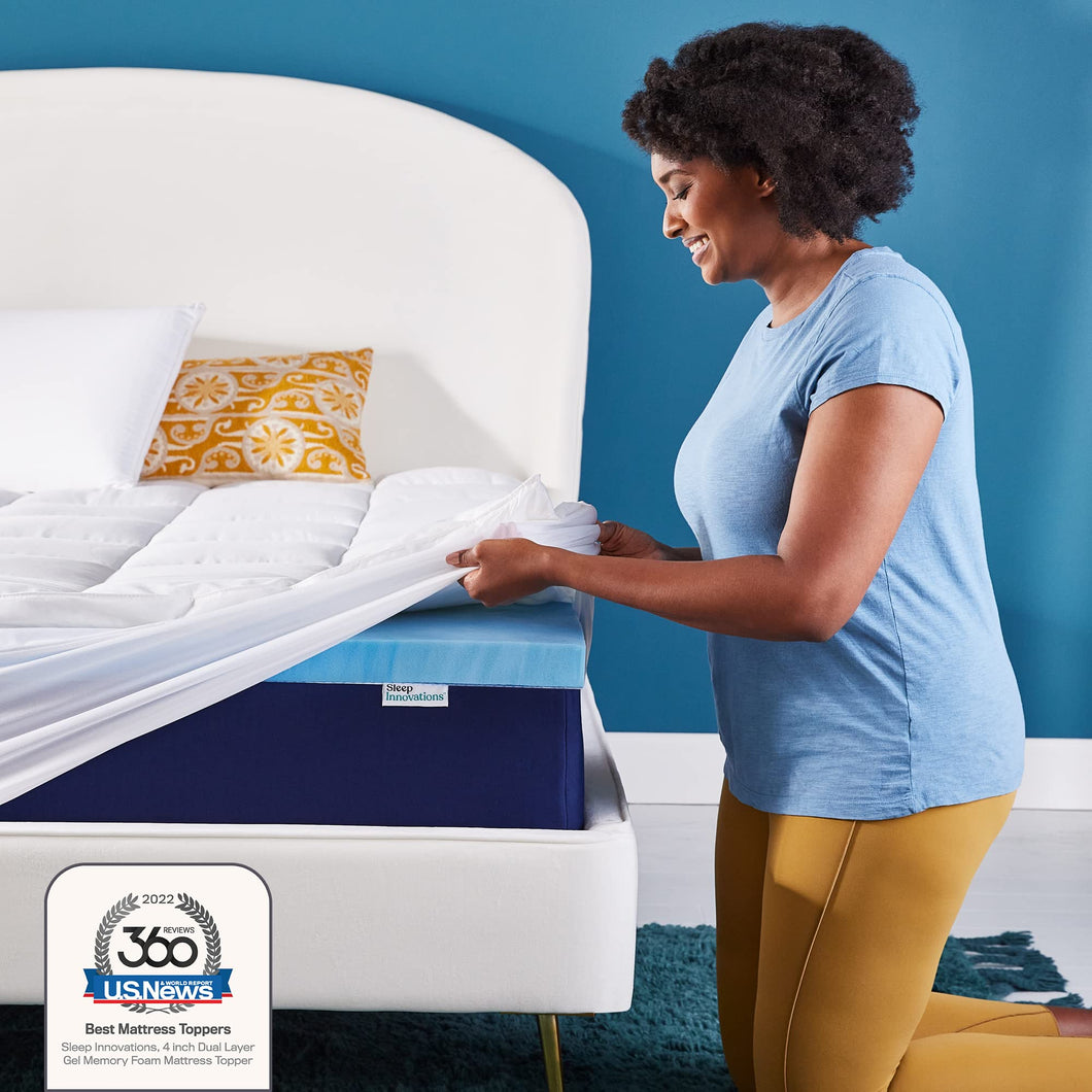 2 inch pillow top mattress pad