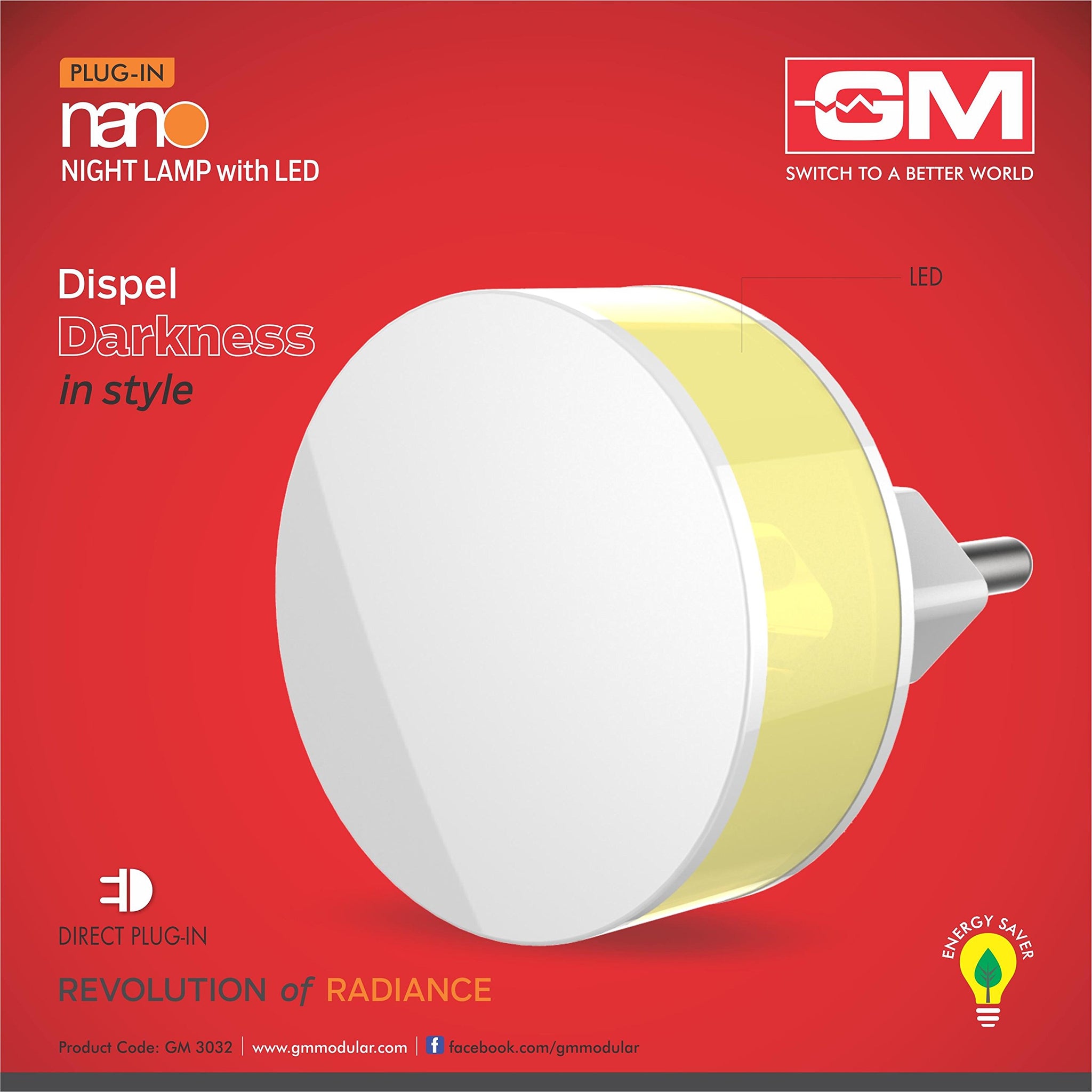 gm led night lamp