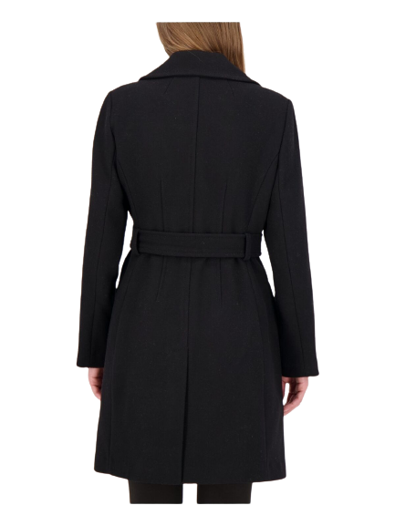 KATE SPADE Women's Black Belted Wool Blend Midi Wrap Coat – Price Lane  Clearance