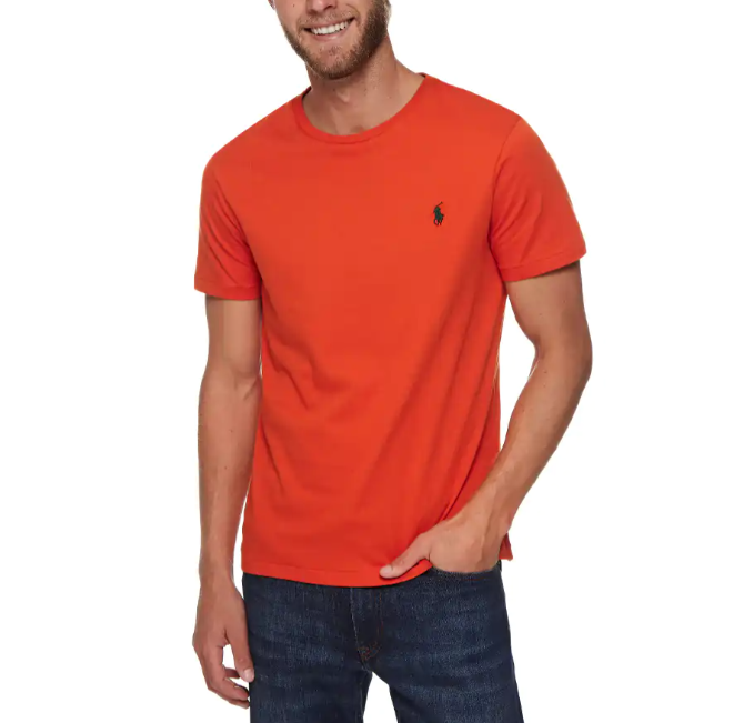 POLO RALPH LAUREN Men's Crewneck Slim Fit Cotton T-Shirt – Price Lane  Clearance